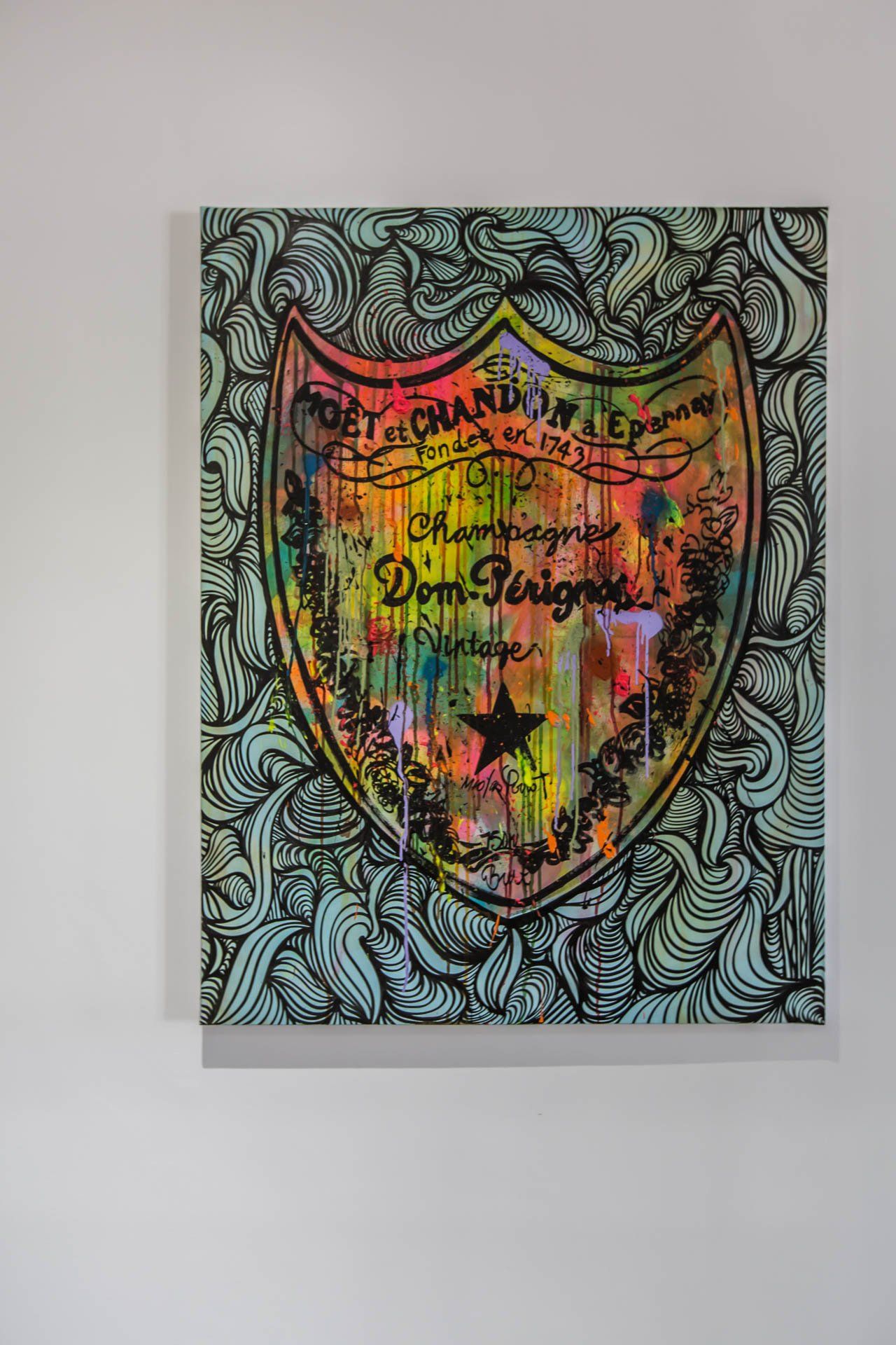 Détail de la décoration de l'appartement rénové à Lyon 6