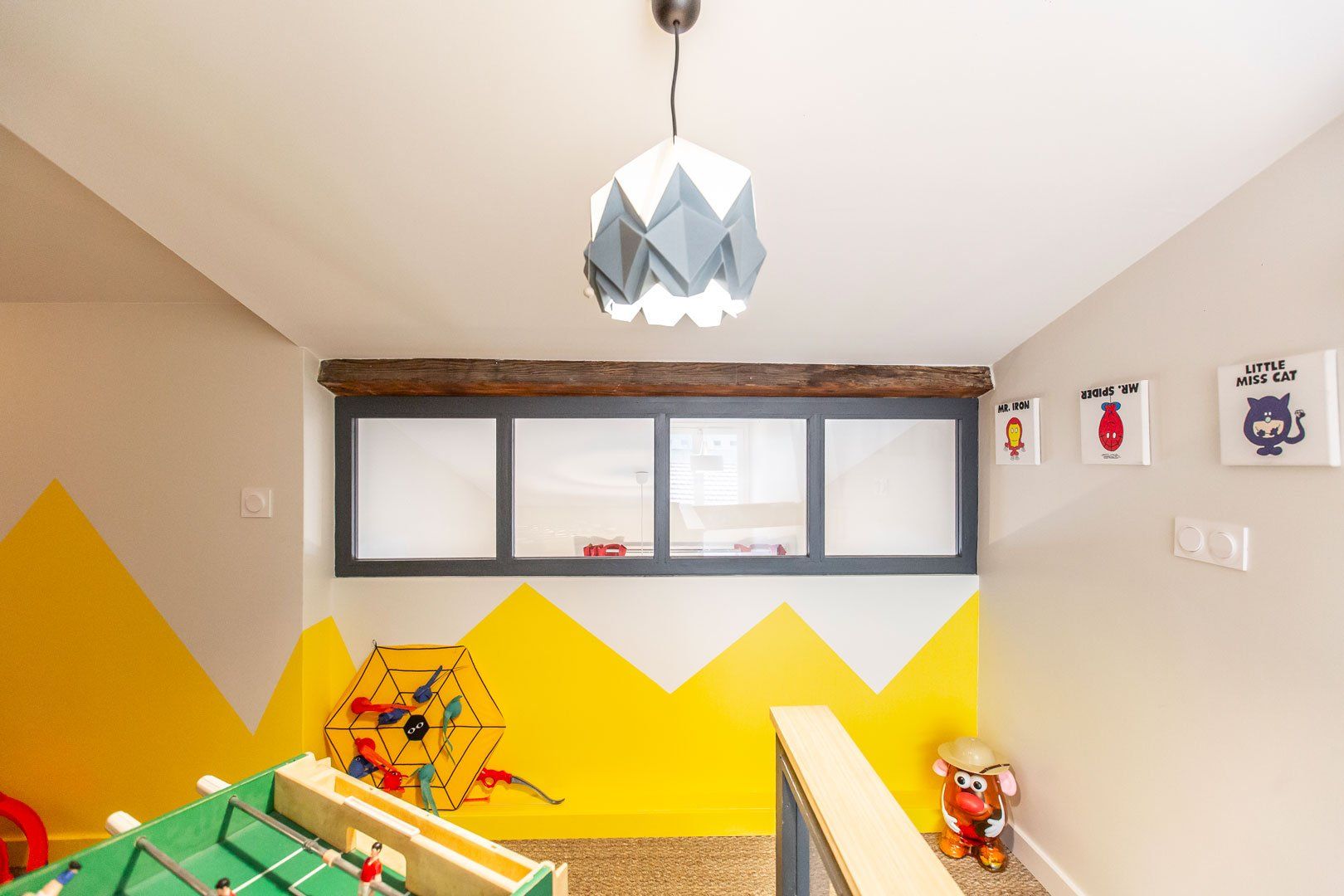 Appartement avec verrière