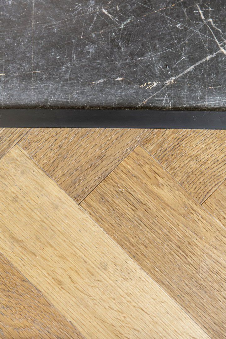 Marbre et parquet