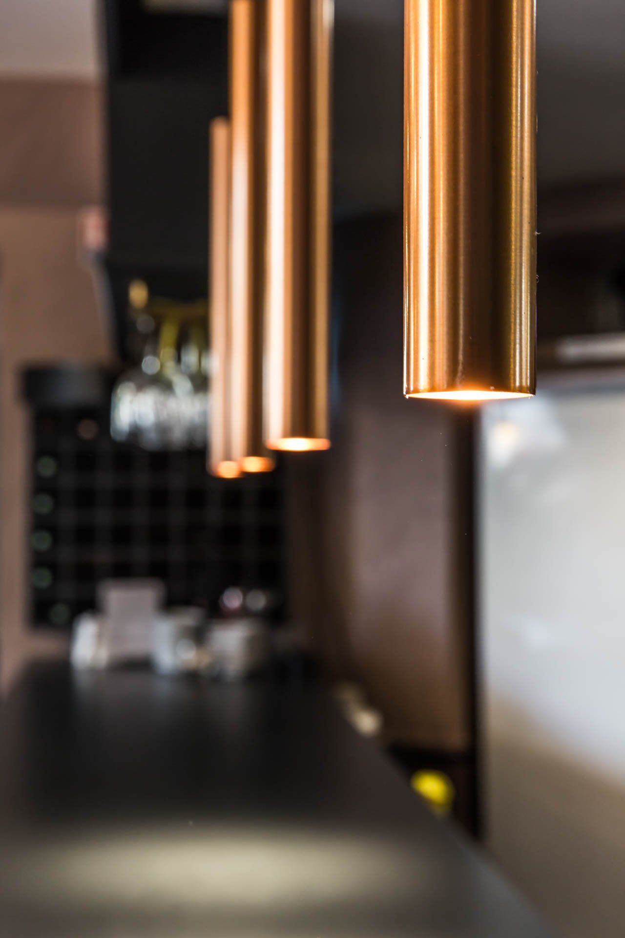 Eclairage du bar du restaurant