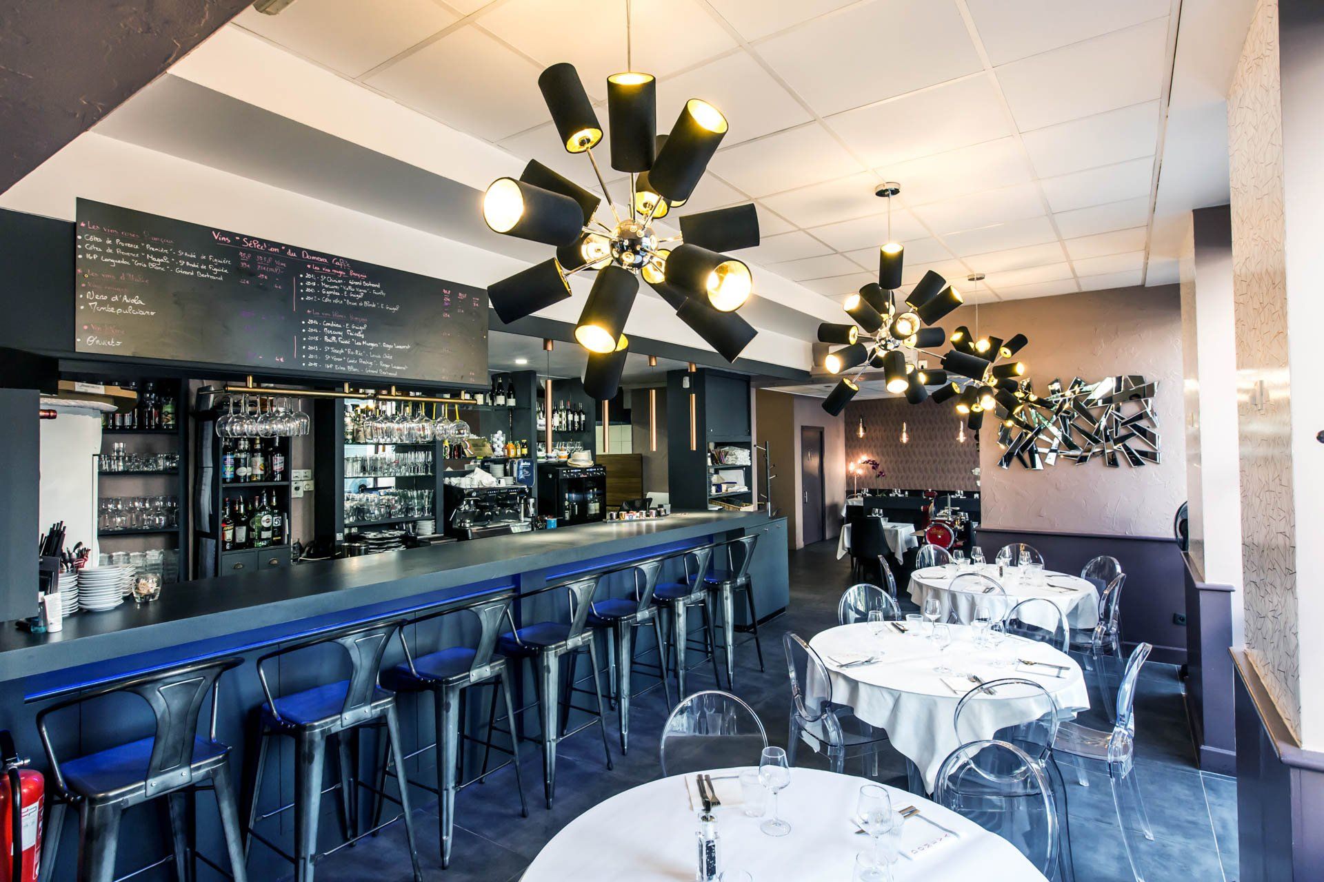 Rénovation complète du restaurant à Lyon