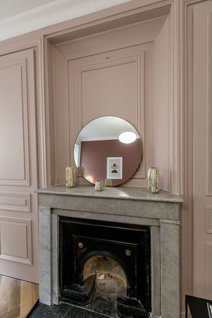 Cheminée et décoration par Atelier OCTA