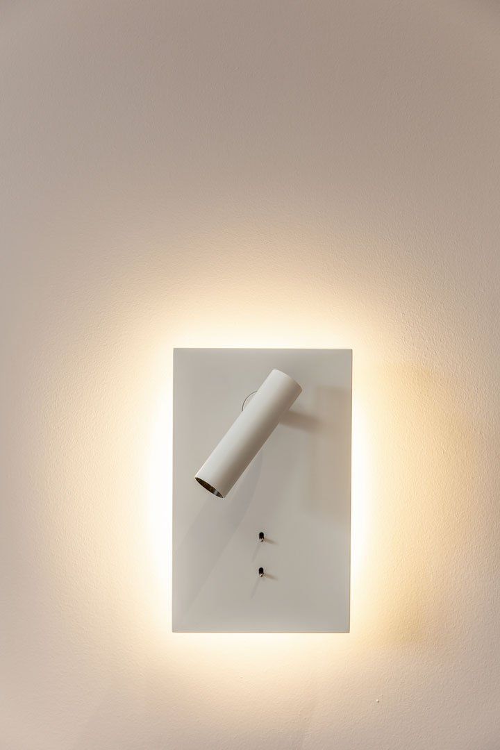 Détail des luminaires sélectionnés pour la chambre