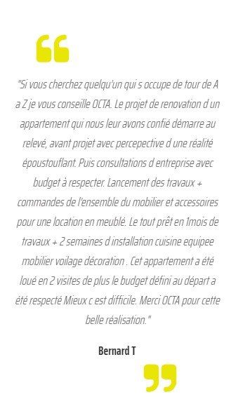 Avis sur l'agence d'architecture intérieure Atelier OCTA