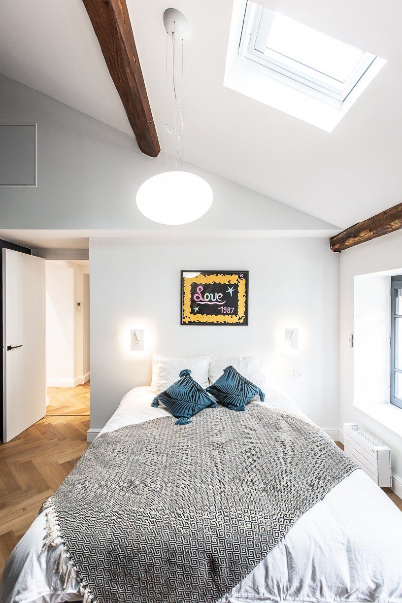 Rénovation et aménagement de chambre dans un hôtel particulier