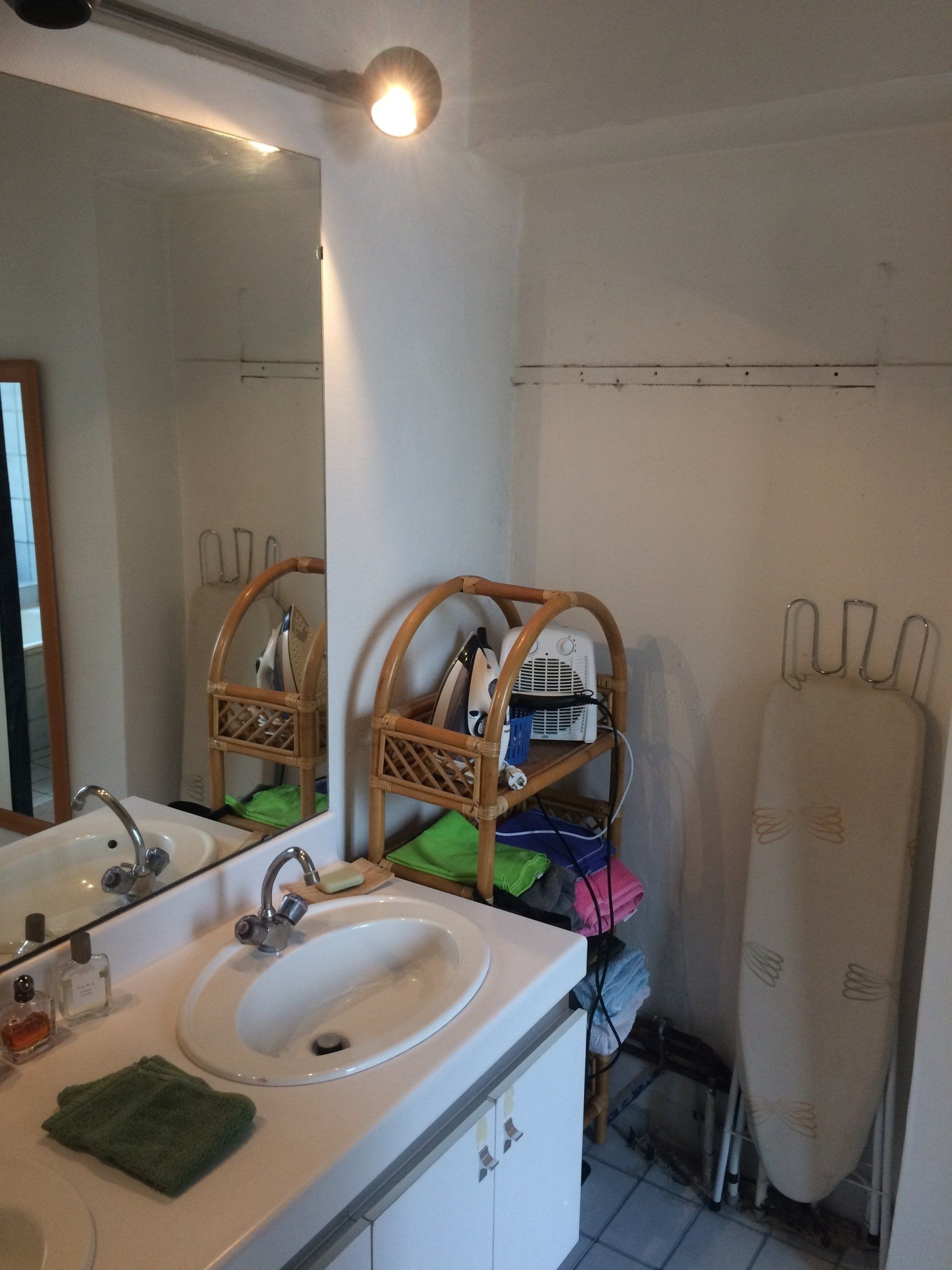 Salle de bain avant rénovation