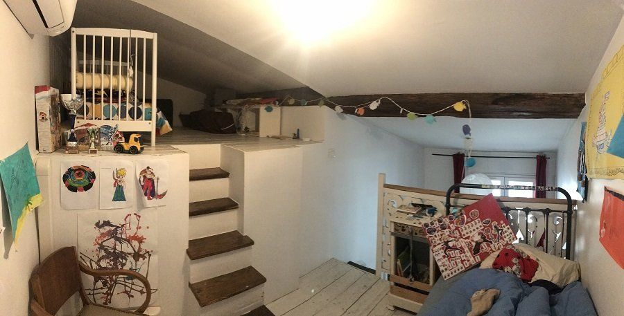 Combles avant rénovation