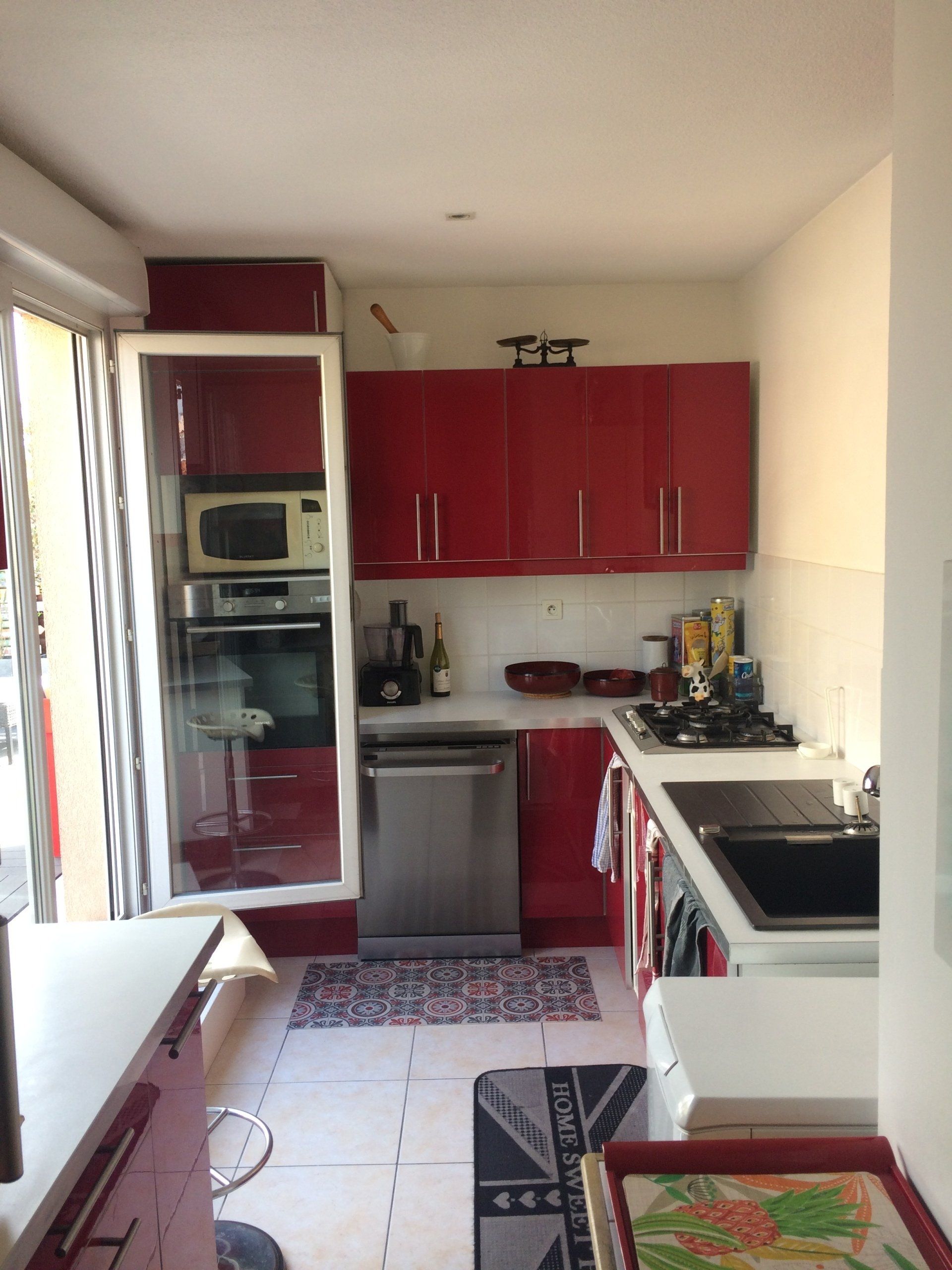 Cuisine d'un appartement à Lyon 3 avant rénovation