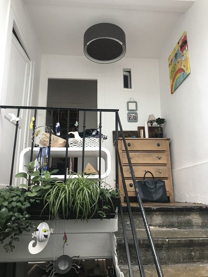 Escalier avant travaux