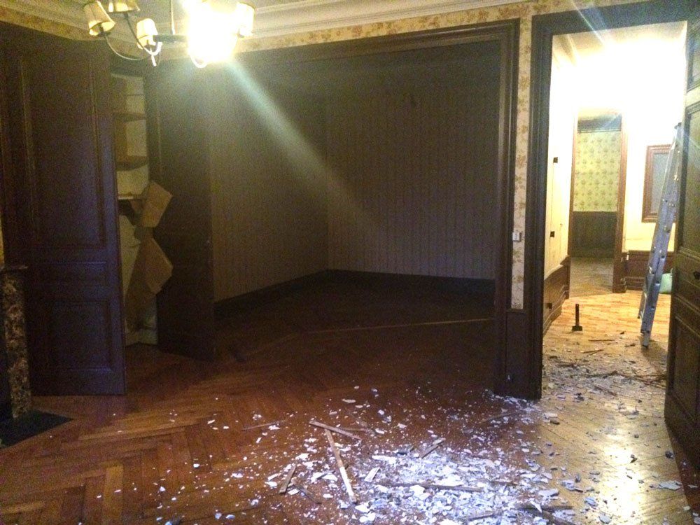 Photo du salon avant transformation