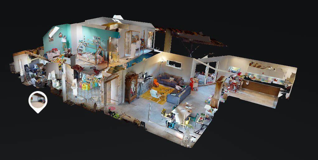 Image 3D photoréaliste d'un intérieur réalisé par Atelier OCTA à Lyon