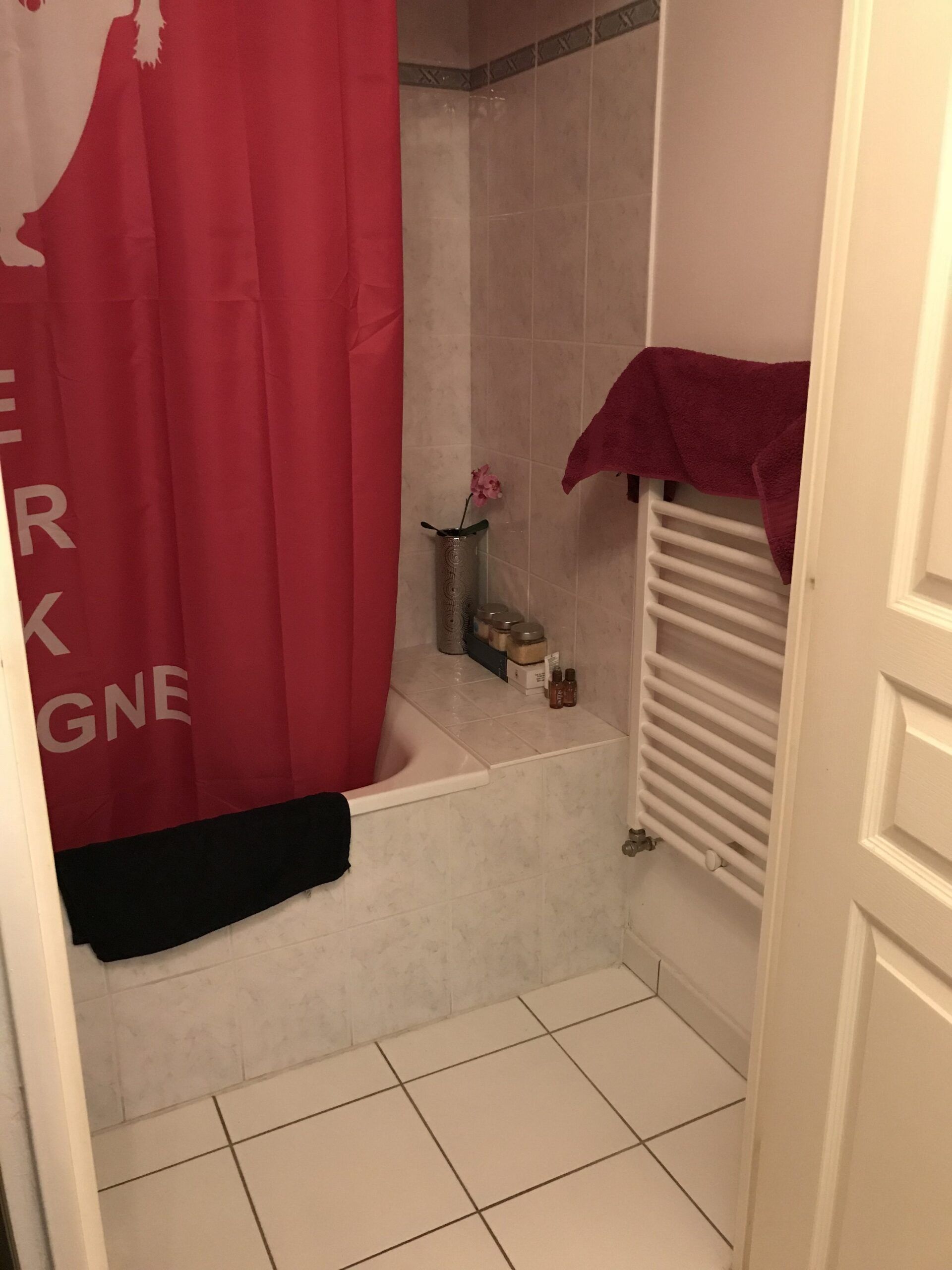Salle de bain avant rénovation