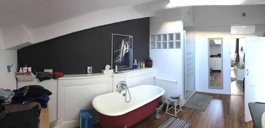 Salle de bain avant rénovation