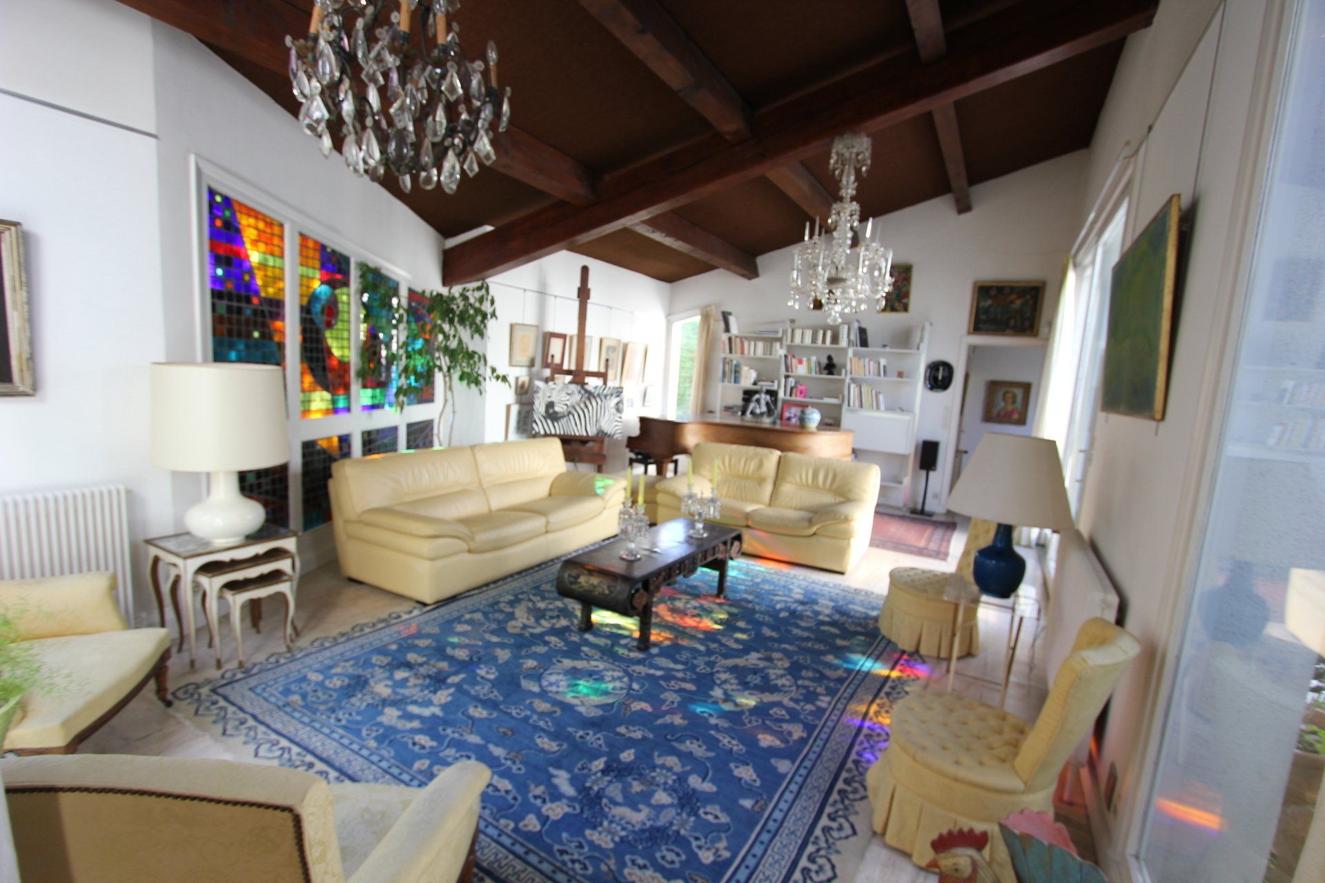 Salon de maison avant travaux