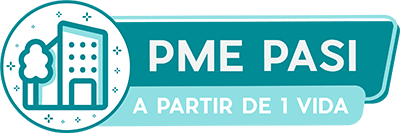 A logo for pme pasi a partir de 1 vida