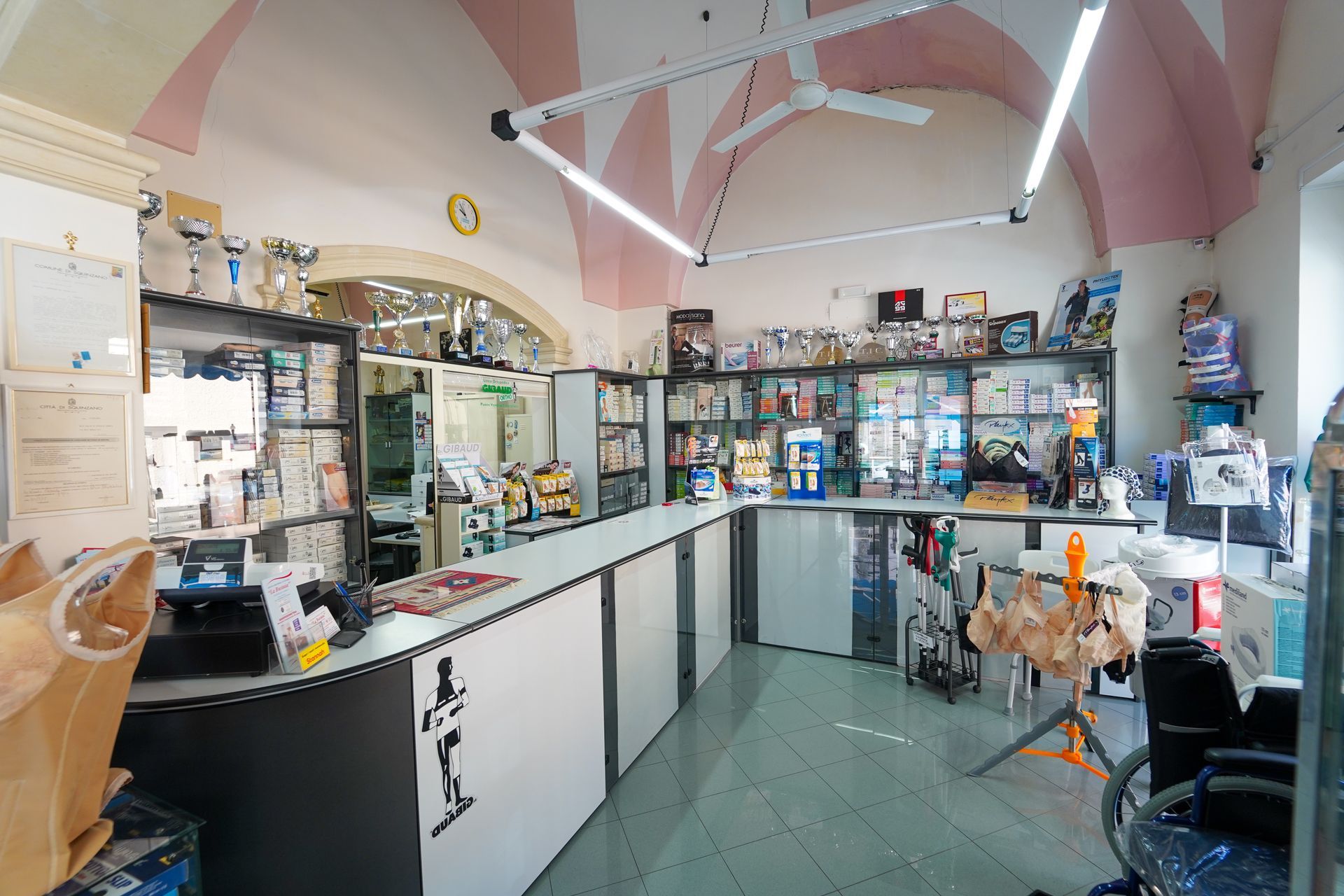 interno del negozio La Bustaia