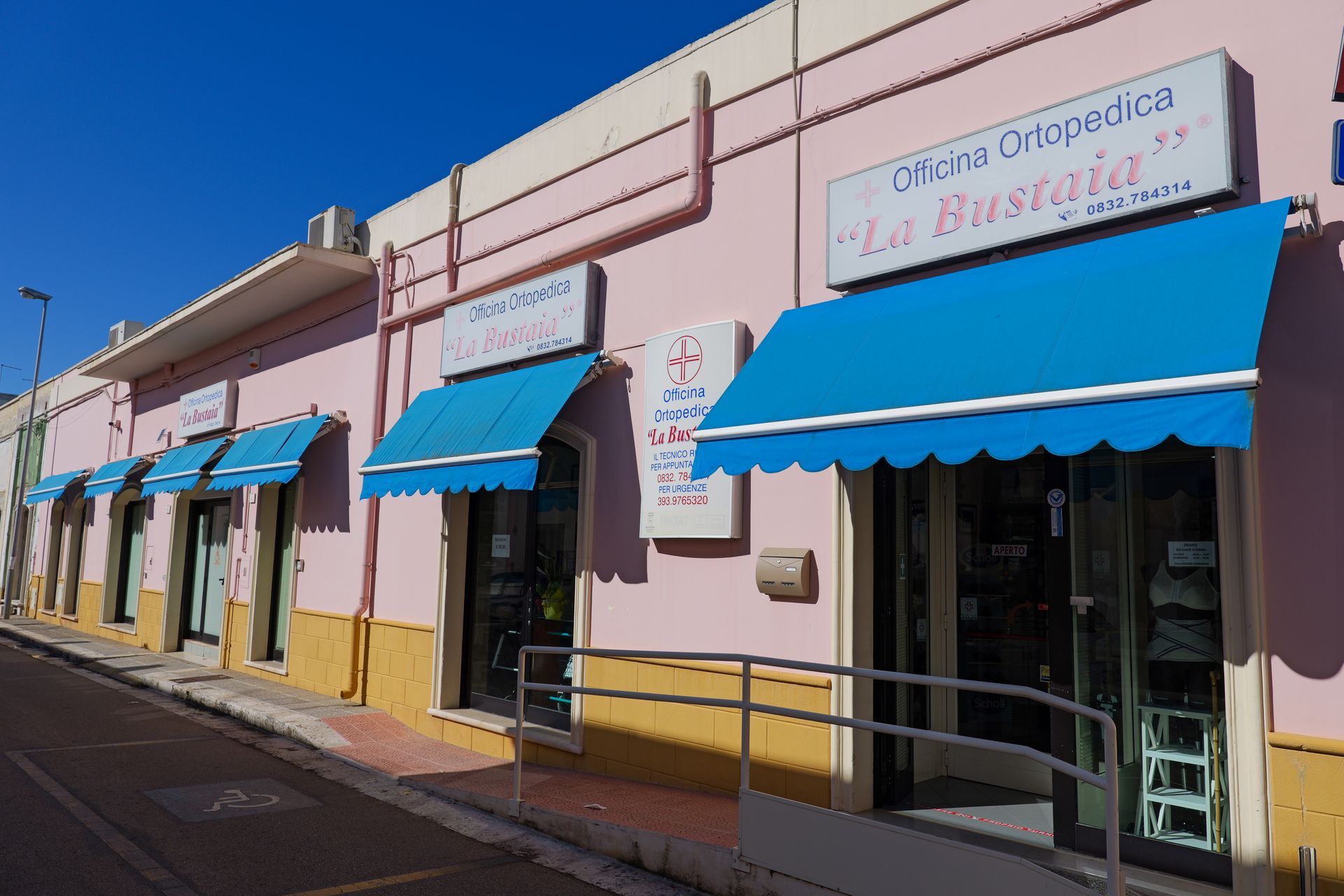 esterno del negozio La Bustaia