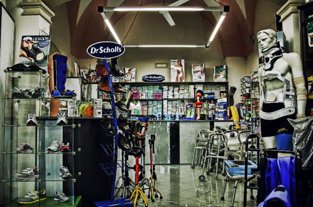 Vendita di articoli ortopedici