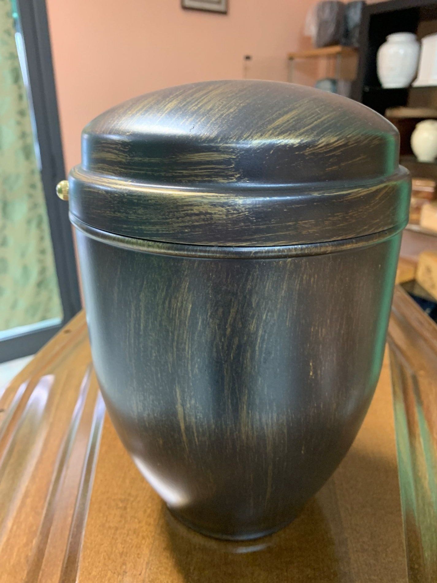 urna cineraria grigio scuro