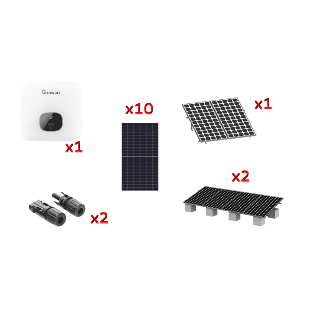 Kit Solar Interconexion 6 kW 220Vca