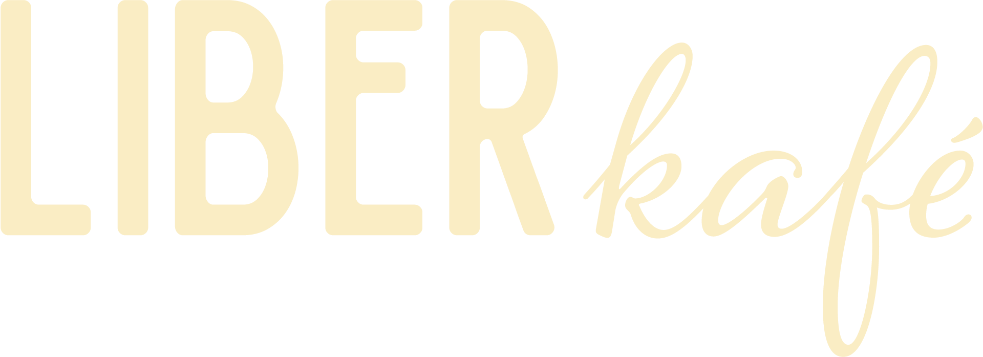 Liber Kafé Logotyp
