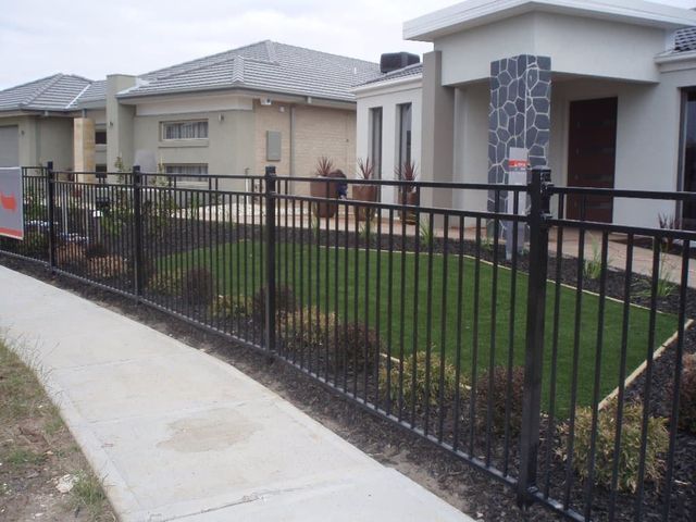 Metal Fencing In Front Of Houses – West Gippsland, VIC - O.K. Fencing & Retaining Walls