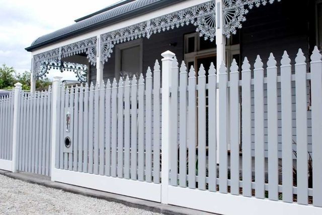 White Picket Fence – West Gippsland, VIC - O.K. Fencing & Retaining Walls