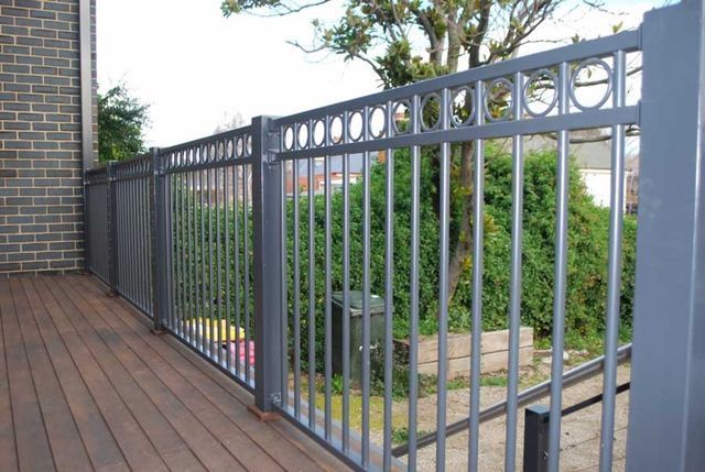 Grey Balustrade Fence – West Gippsland, VIC - O.K. Fencing & Retaining Walls