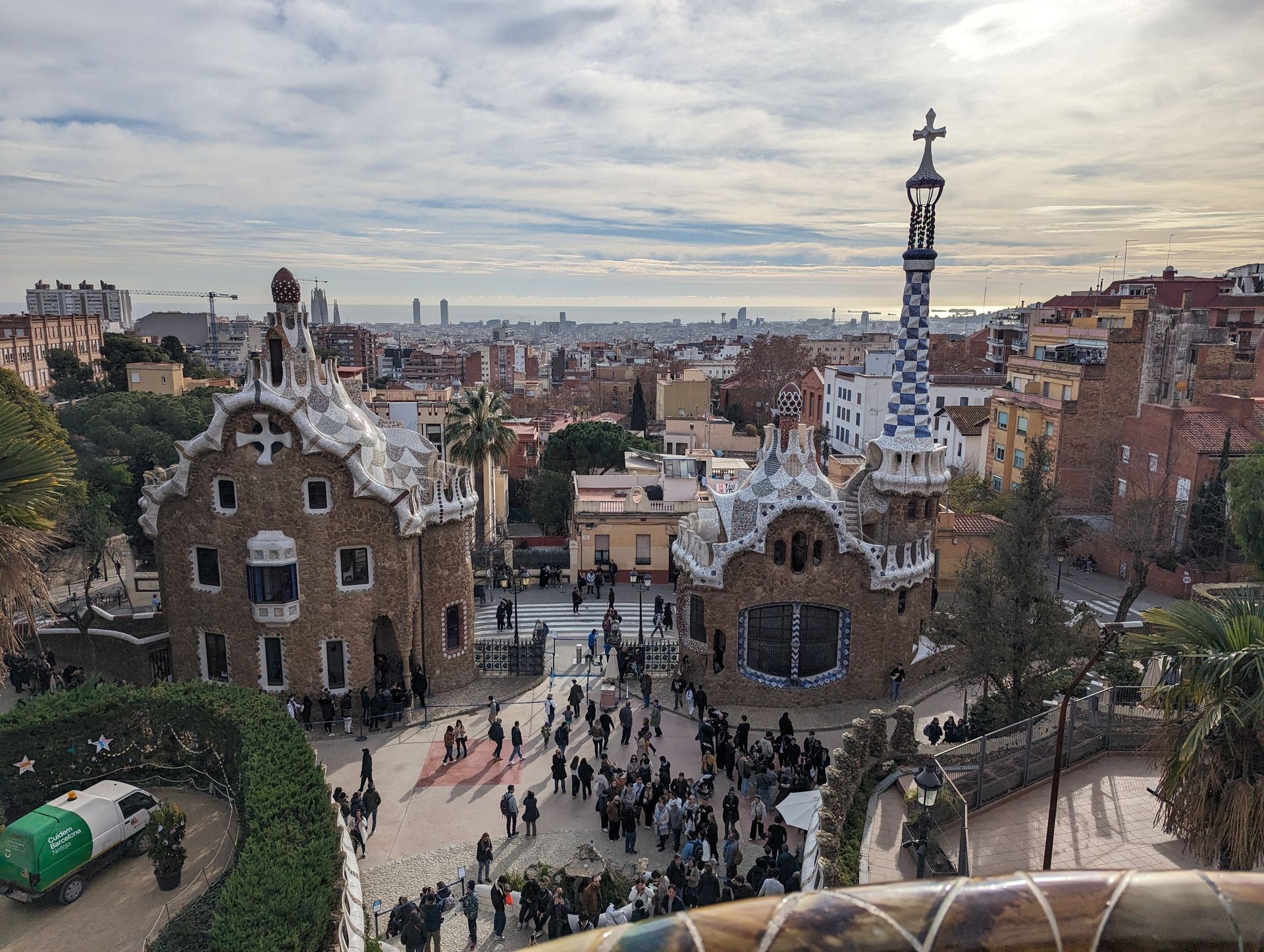 Pak Guell in Barcelona