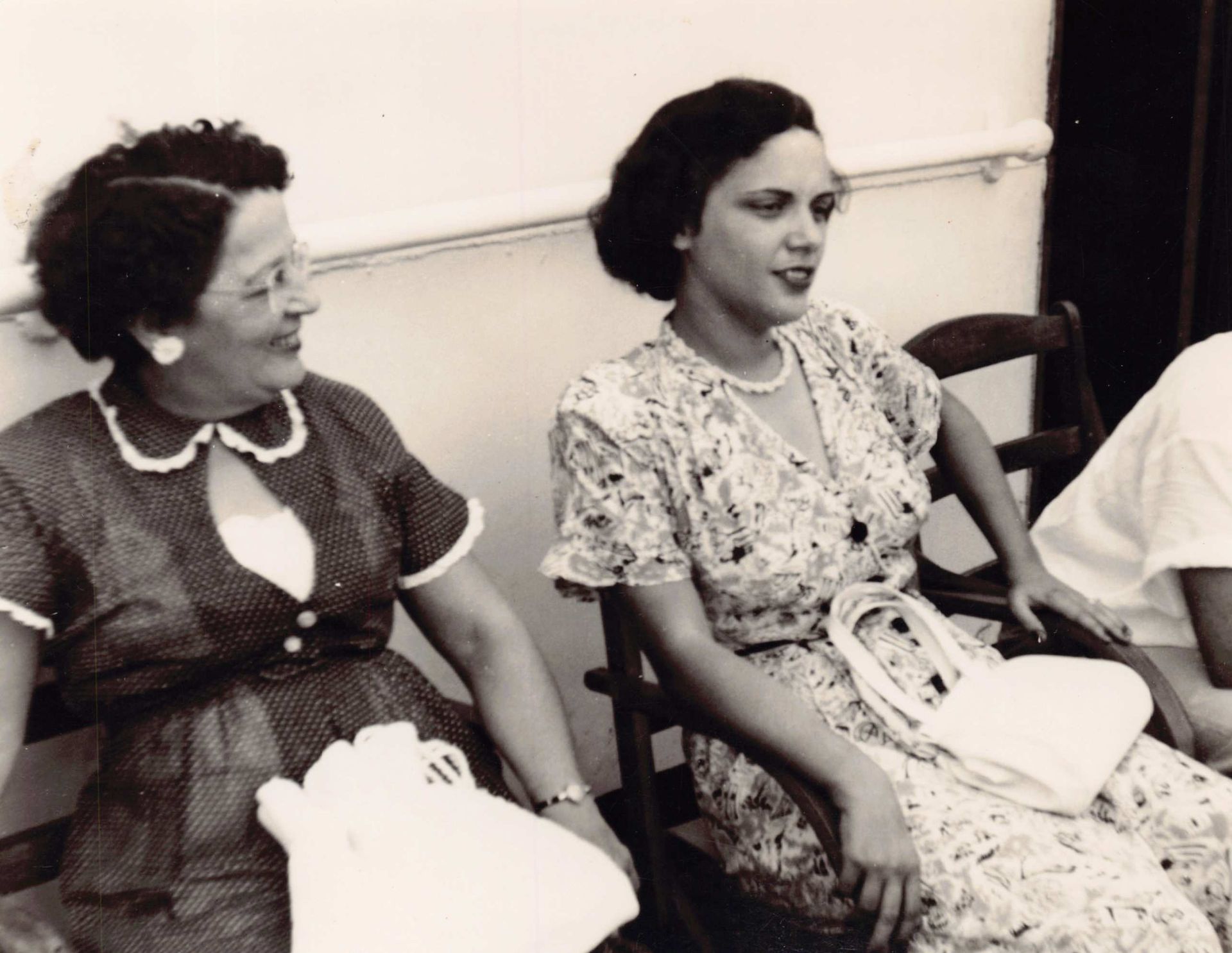 Great-Grandmother Mame and Grandmother Gana