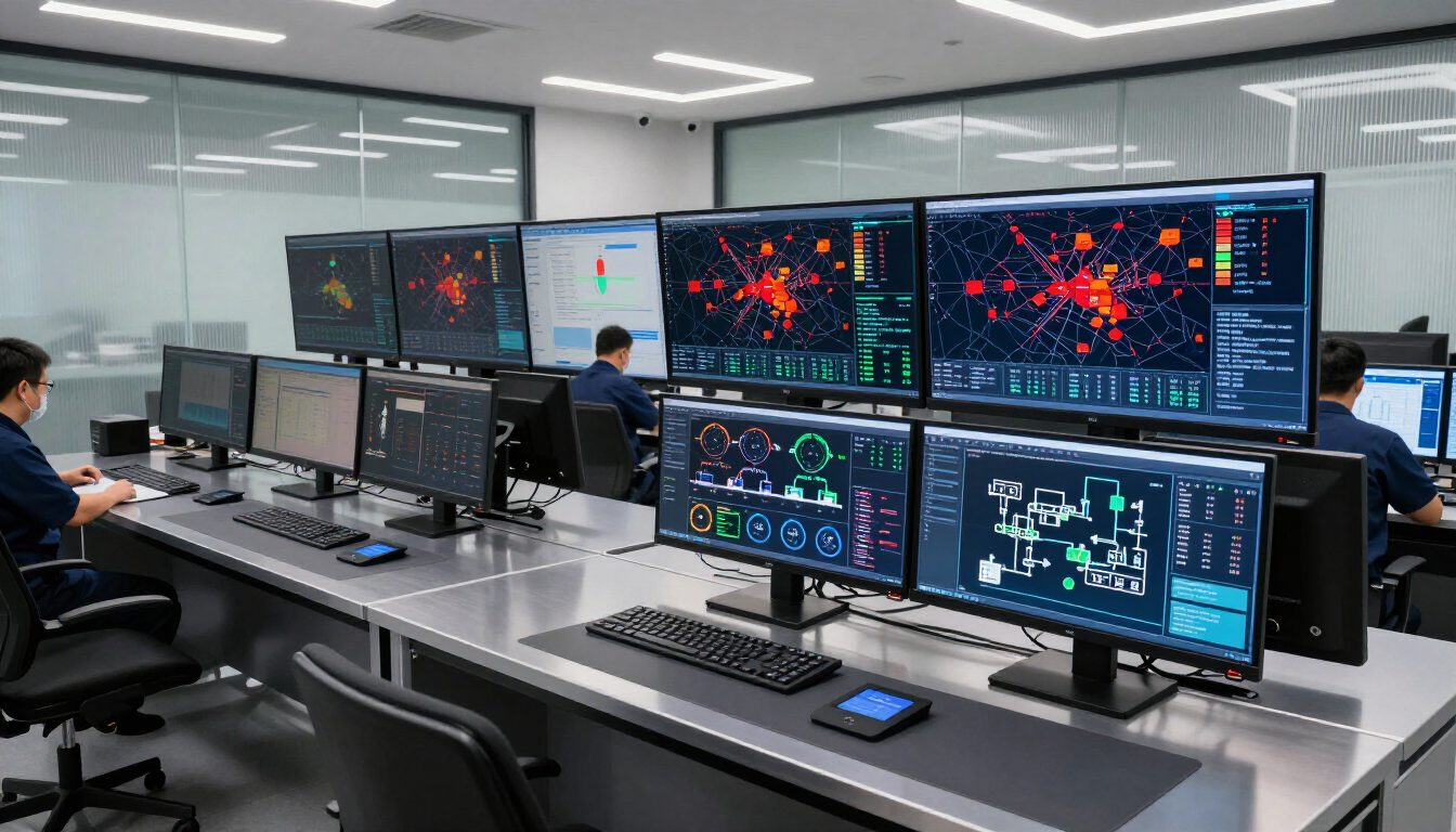 Industrial Control Dashboard