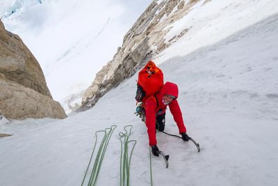 Fay Manners - British Alpinist - Cassin Ridge