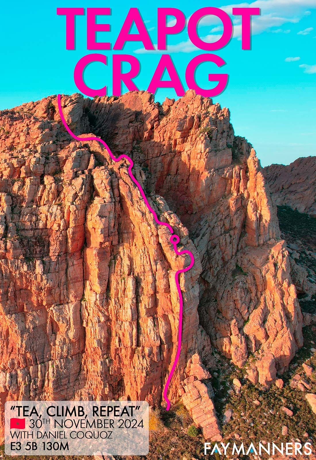 Fay Manners - Topo - Tea, Climb, Repeat