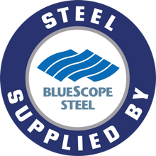 Logo: Blue circle with 