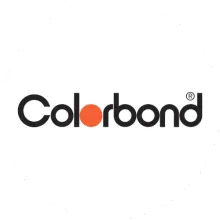 Colorbond logo: black text with orange dot. Registered trademark symbol.