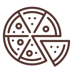 Logo di una pizza