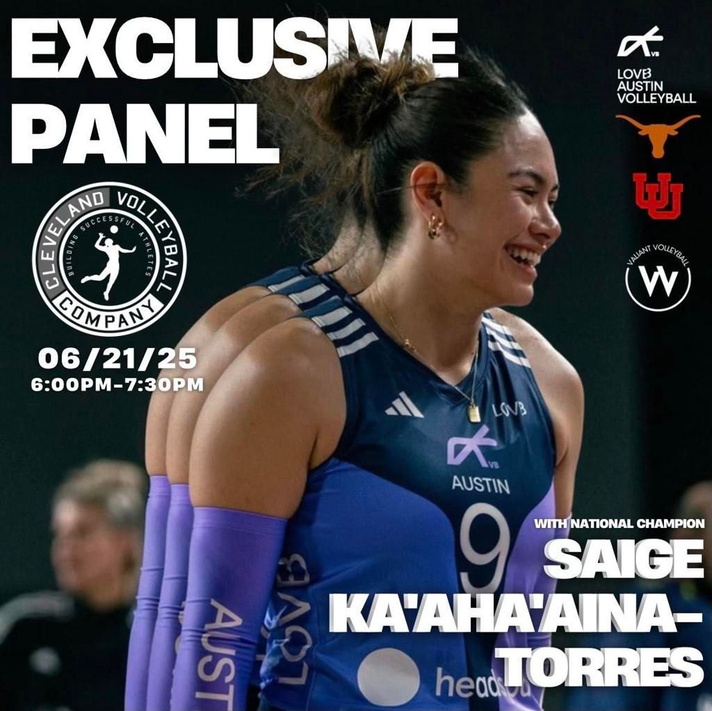 Cleveland Volleyball Company VV Camps Exclusive Panel flyer