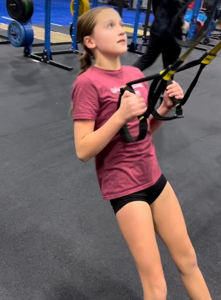 Cleveland Volleyball Company athlete exercising at T3 Performance