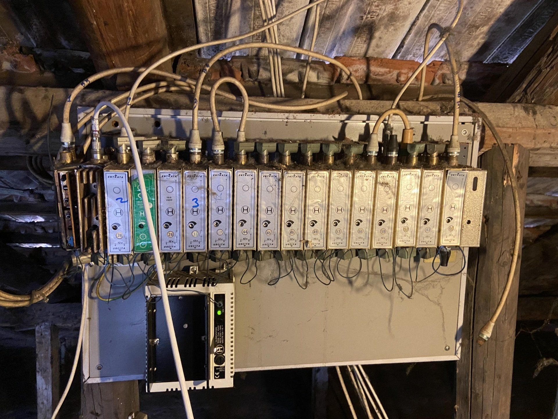 centralina tv guasta