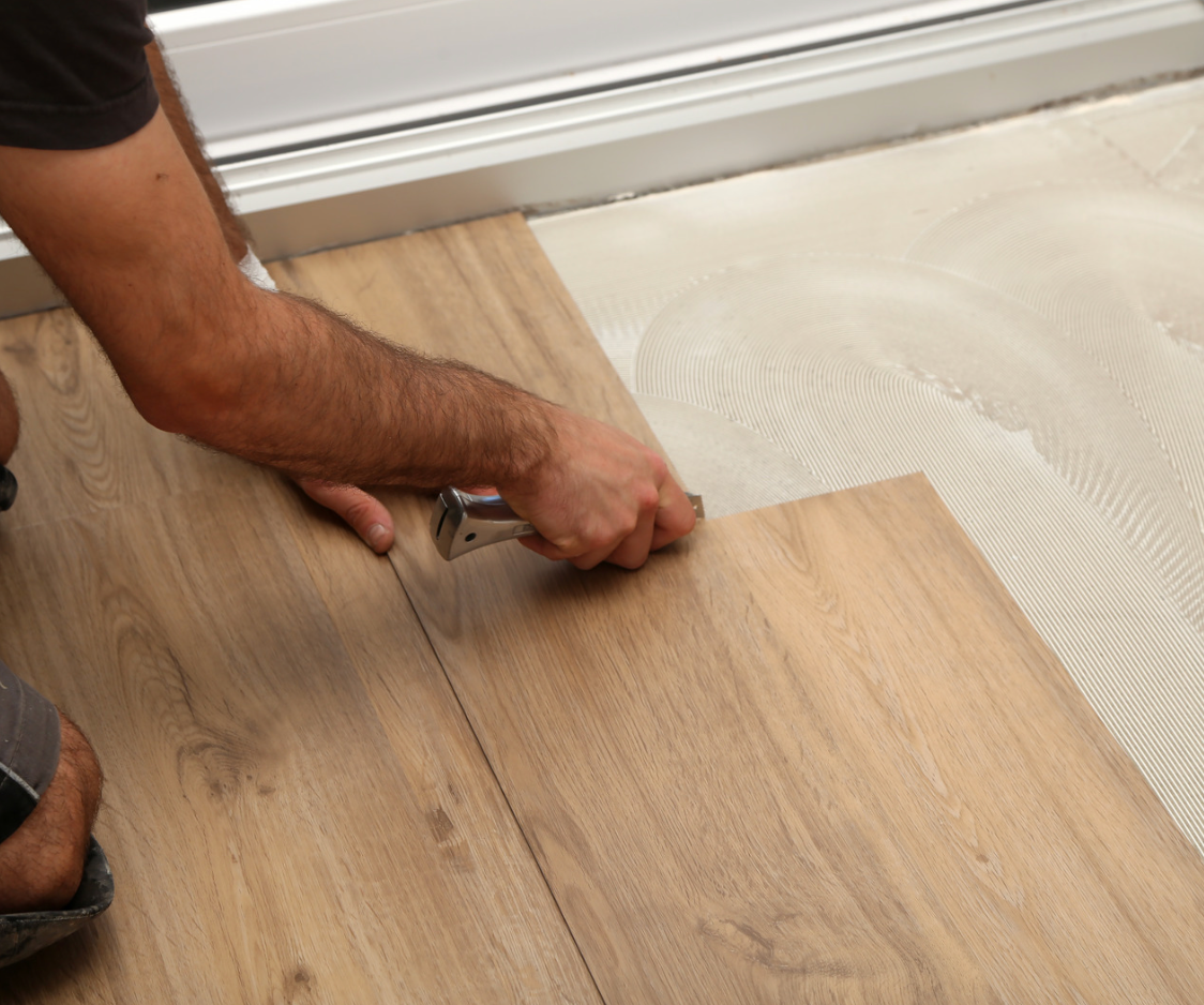 Vinyl Floor Installation