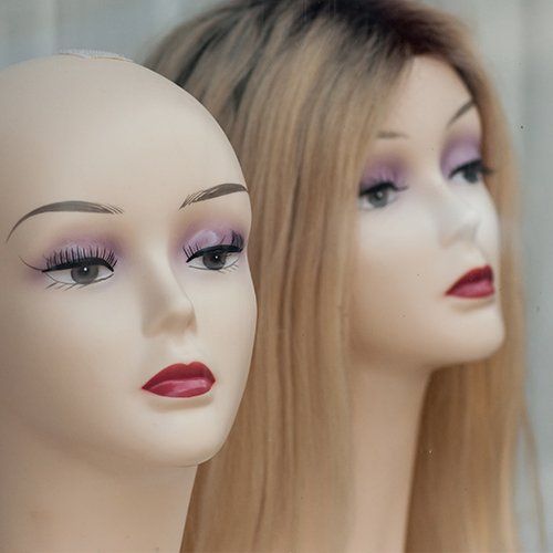 Woman Face Of Mannequin With Wig — Los Angeles, CA — Isis Hair Salon