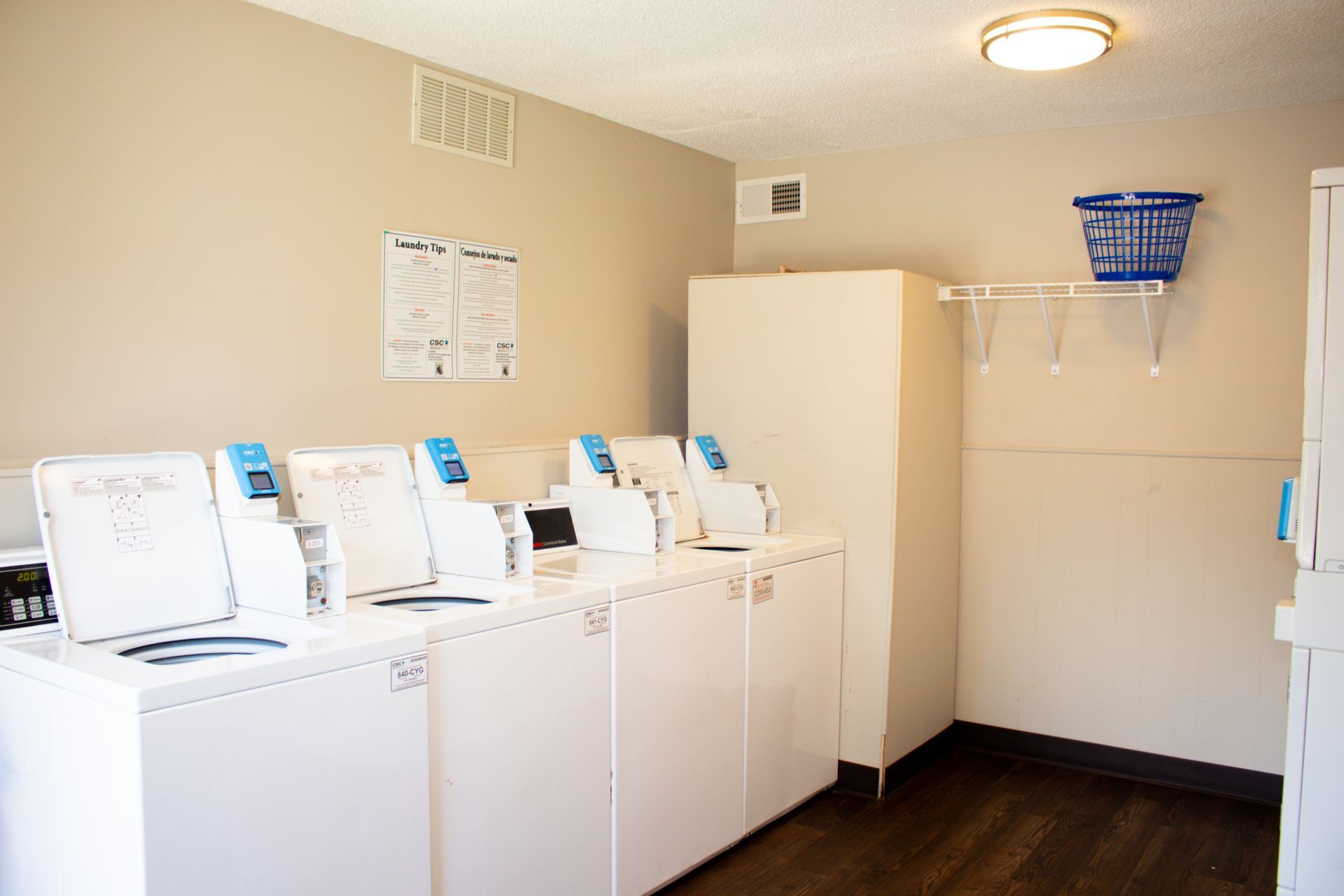 On-site Laundry facility