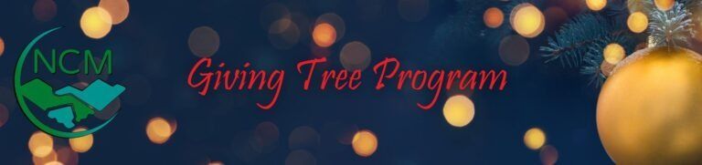 The NCM logo next to the red text 