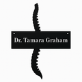 A logo for a chiropractor called dr. tamara graham