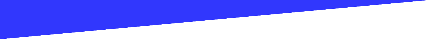 A blue and white diagonal line on a white background.