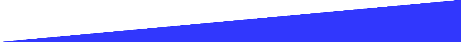 A blue and white diagonal line on a white background.