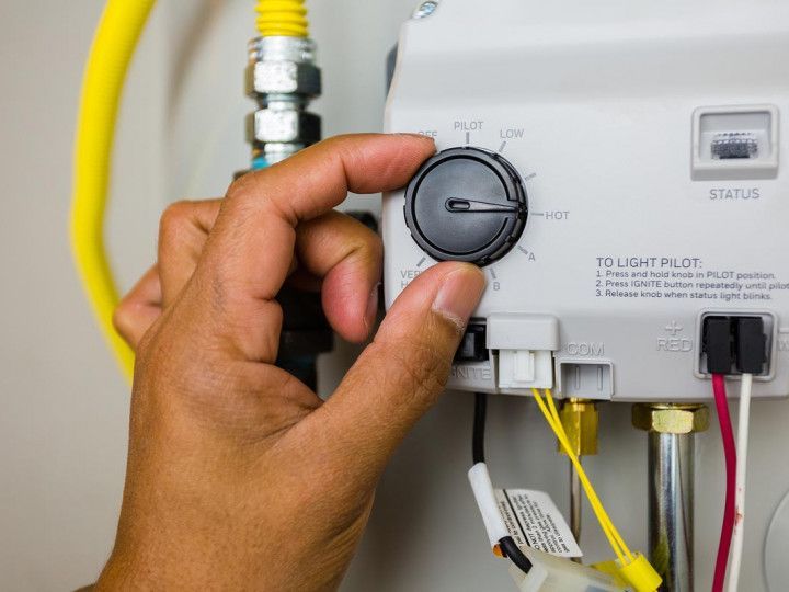 Adjusting the Temperature of the Water Heater