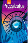 A spiral staircase on the cover of a book called prec calculus