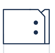 Polsino a doppio bottone