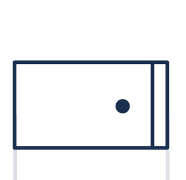 Polsino diritto o ad angolo quadrato